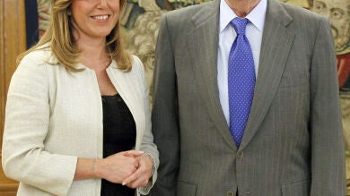 El Rey recibe a Susana Díaz en su segundo encuentro en Zarzuela