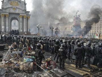 Violentos disturbios en Ucrania (19-02-2014)