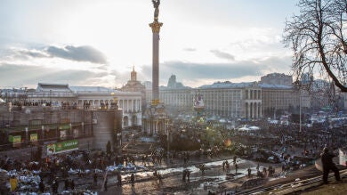 Tensa calma en Kiev al cumplirse tres meses de protestas