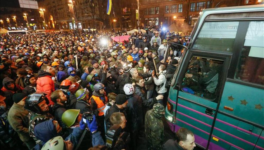 Protestas en Ucrania