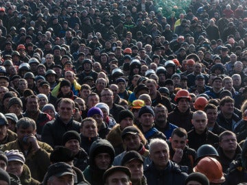 Manifestación en Kiev