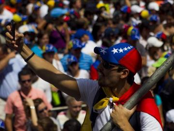 Henrique Capriles encabeza las manifestaciones