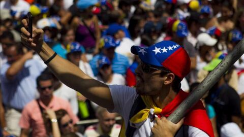 Henrique Capriles encabeza las manifestaciones