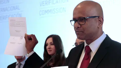 El jefe de los supuestos verificadores El jefe de los supuestos verificadores