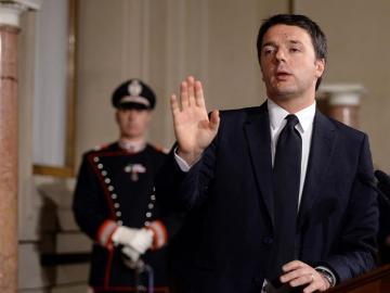 Matteo Renzi jura su cargo