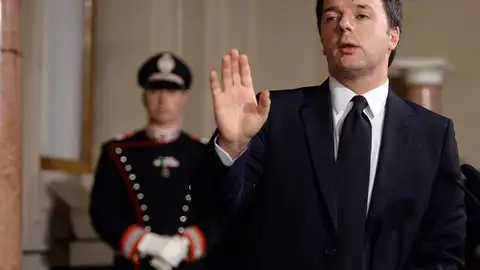 Matteo Renzi jura su cargo Matteo Renzi jura su cargo