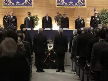 Fernández Díaz en el acto de promoción de comisarios Fernández Díaz en el acto de promoción de comisarios