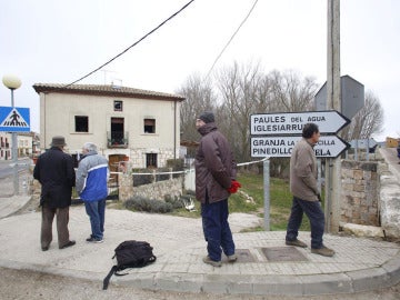 Vista de la casa rural situada en Tordómar