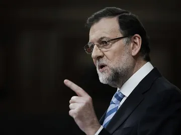 El presidente del Gobierno, Mariano Rajoy en su intervención en el Debate del estado de la Nación. El presidente del Gobierno, Mariano Rajoy en su intervención en el Debate del estado de la Nación.