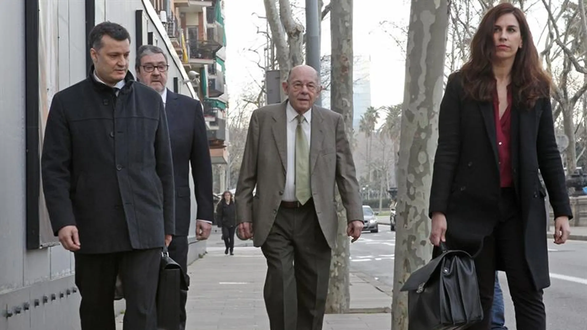 Millet llega a la Audiencia de Barcelona para afrontar su primer juicio por el caso Palau. Millet llega a la Audiencia de Barcelona para afrontar su primer juicio por el caso Palau.
