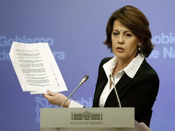 Yolanda Barcina, presidenta de Navarra Yolanda Barcina, presidenta de Navarra