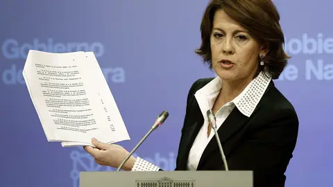 Yolanda Barcina, presidenta de Navarra Yolanda Barcina, presidenta de Navarra