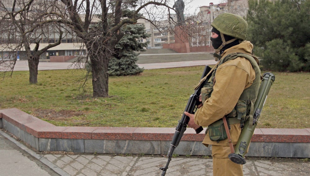 Un militar en Crimea