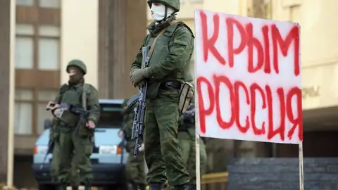 Crimea vive momentos de tensión Crimea vive momentos de tensión