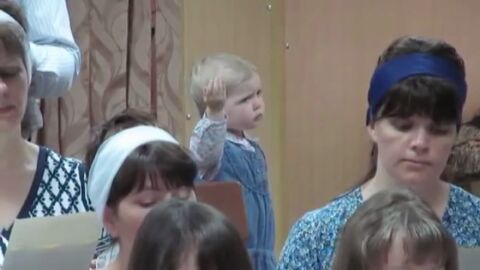 La peque&ntilde;a directora de orquesta