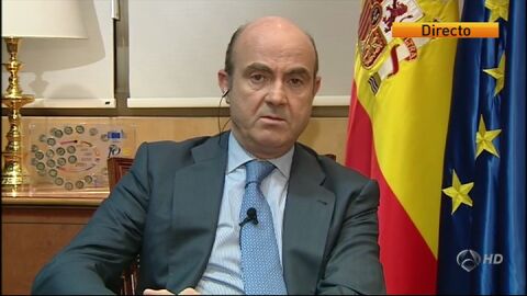 Entrevista a Luis de Guindos en Antena 3