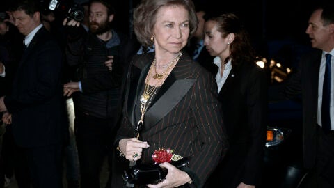 Do&ntilde;a Sof&iacute;a en Grecia
