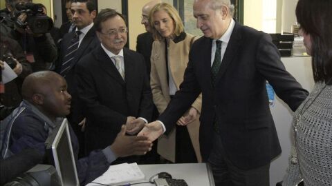 El ministro del Interior, Jorge Fern&aacute;ndez D&iacute;az