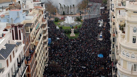 Valencia disfruta una masclet&aacute;