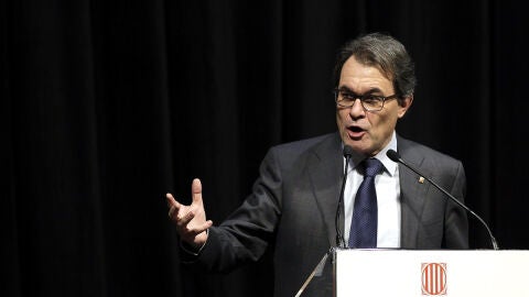 Artur Mas, en un acto