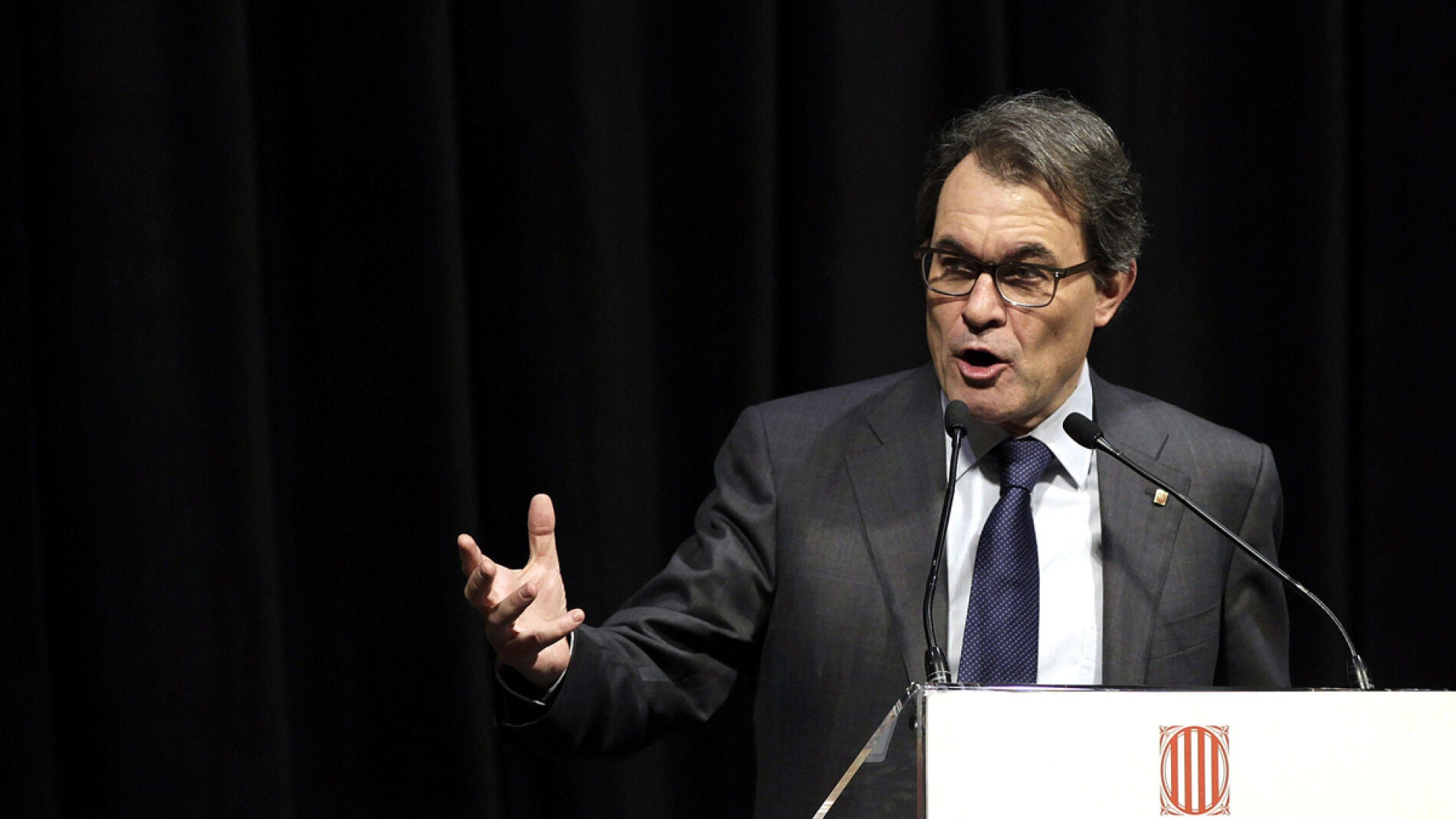 Artur Mas, en un acto