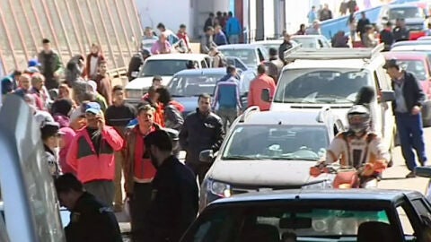 Frontera entre Marruecos y Melilla