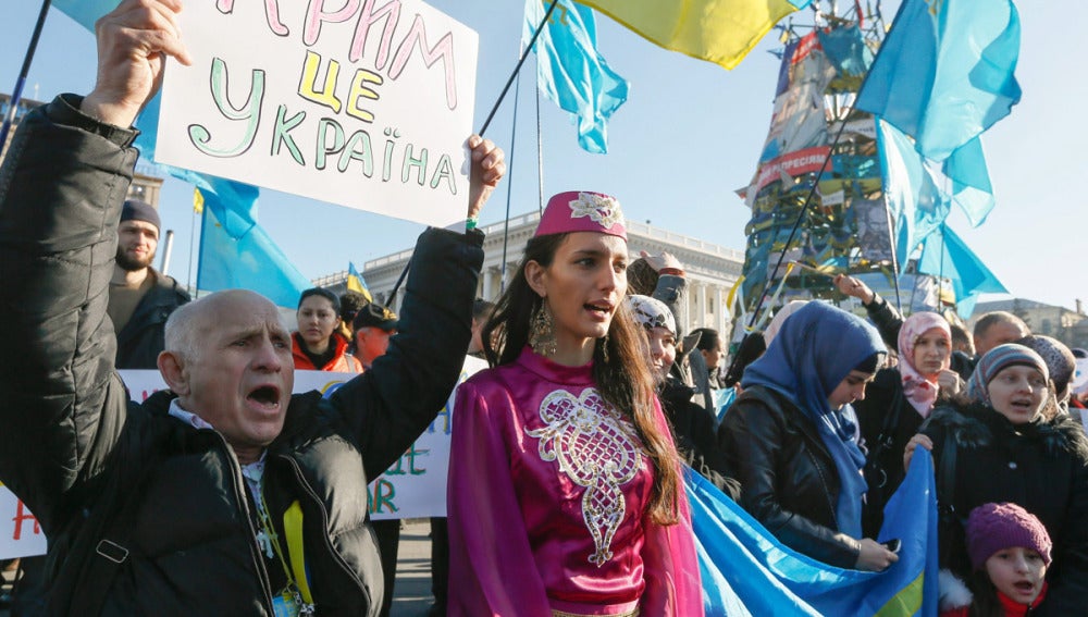 Manifestaciones Kiev