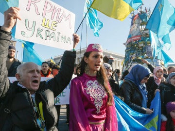 Manifestaciones Kiev