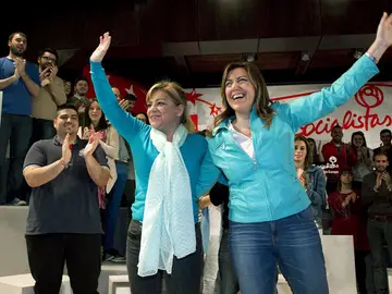 Elena Valenciano y Susana Díaz Elena Valenciano y Susana Díaz