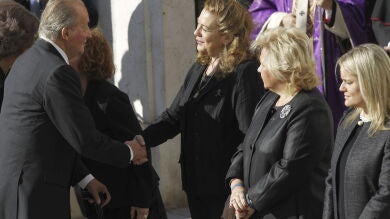 Los Reyes presiden el funeral de Estado en memoria de las víctimas