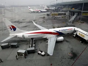 Vista general de los aviones de Malaysia Airlines. Vista general de los aviones de Malaysia Airlines.