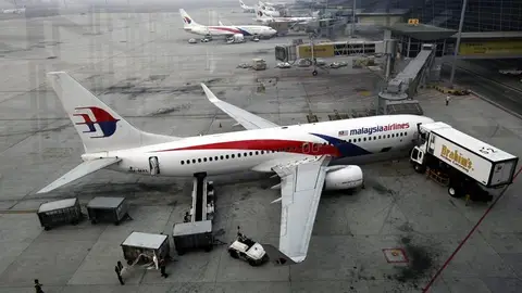 Vista general de los aviones de Malaysia Airlines. Vista general de los aviones de Malaysia Airlines.