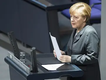 La canciller alemana, Angela Merkel La canciller alemana, Angela Merkel