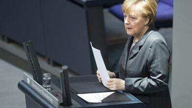 Merkel descarta la opción militar como solución a la crisis de Crimea