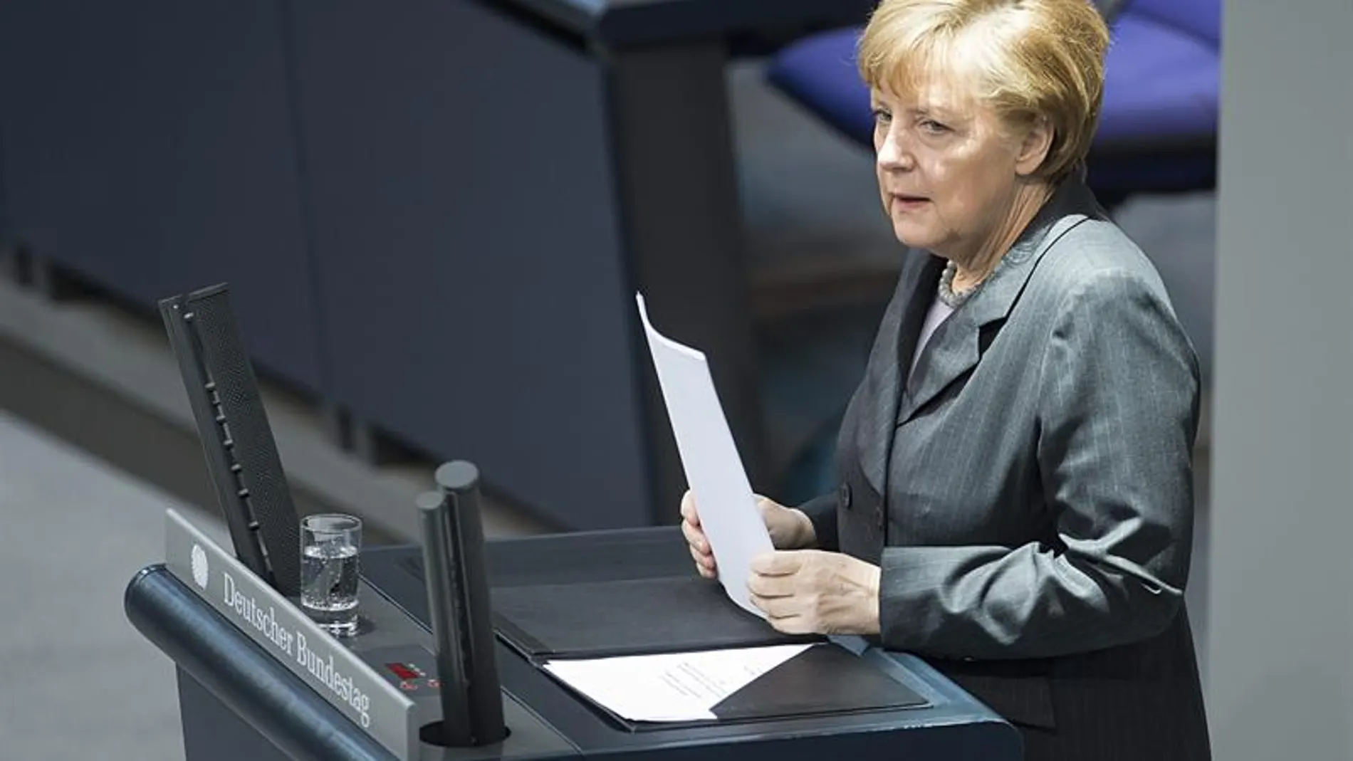 La canciller alemana, Angela Merkel La canciller alemana, Angela Merkel