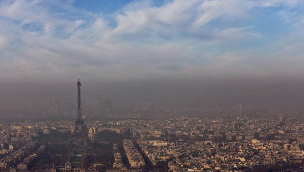 París, envuelta en una nube de polución