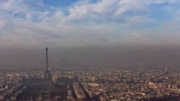 París, envuelta en una nube de polución