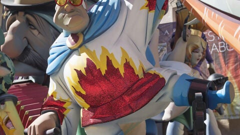 Detalle de la falla del Pilar