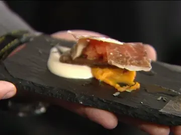 La mejor tapa de jamón ibérico del mundo La mejor tapa de jamón ibérico del mundo