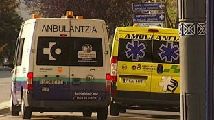 Una ambulancia del Pa&iacute;s Vasco