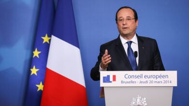 La crisis de Ucrania marca la visita a Francia de Obama y Putin