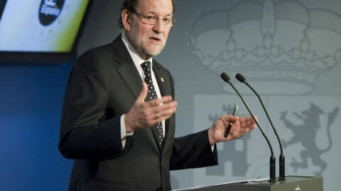 El presidente del Gobierno, Mariano Rajoy, en Bruselas