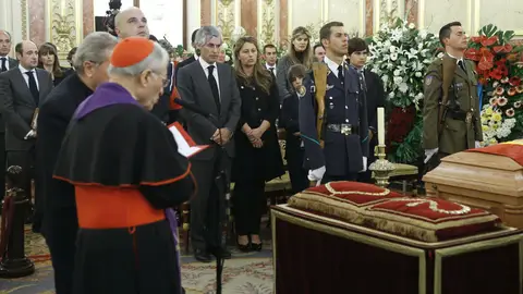 Rouco Varela oficia un responso Rouco Varela oficia un responso