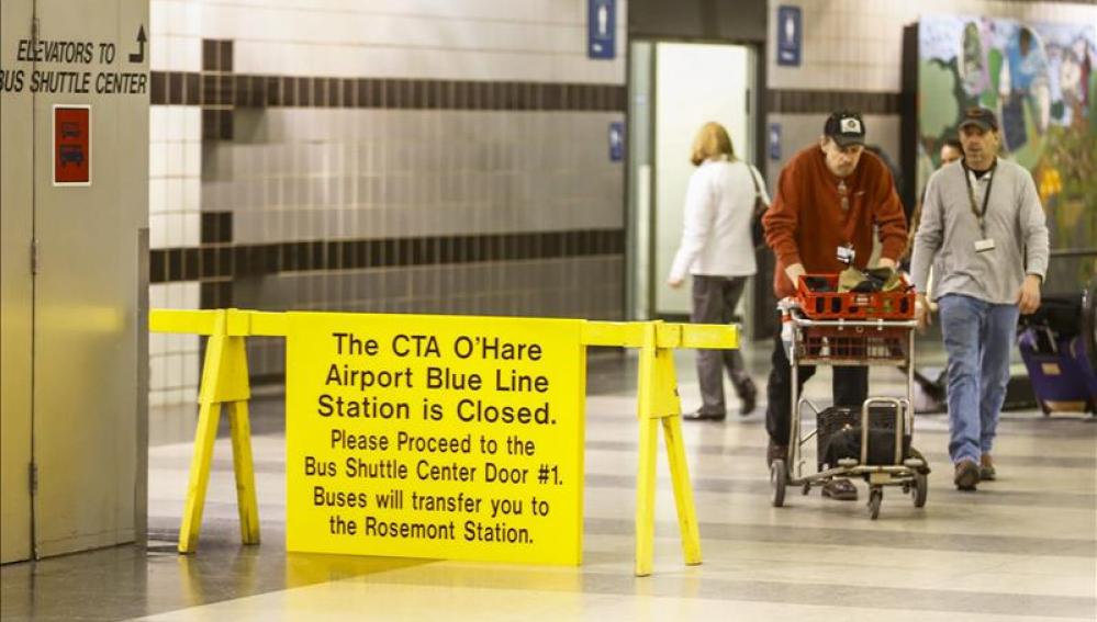 Más de 30 heridos al descarrilar un tren en Chicago