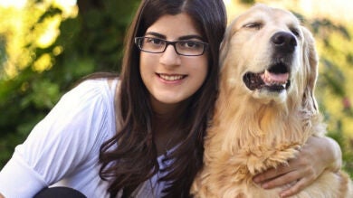 Las fotos de papá perro y sus polluelos triunfan en internet