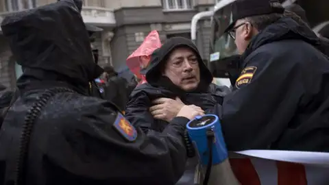 Protestas en Madrid a favor de la República Protestas en Madrid a favor de la República