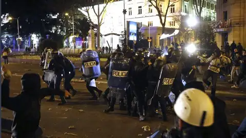 Incidentes tras la Marcha por la Dignidad Incidentes tras la Marcha por la Dignidad