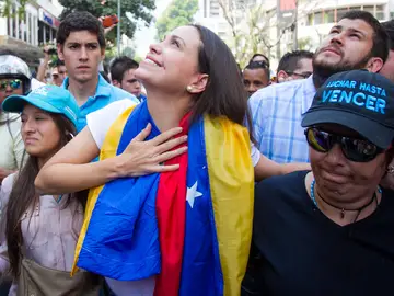 Corina Machado, opositora venezolana Corina Machado, opositora venezolana