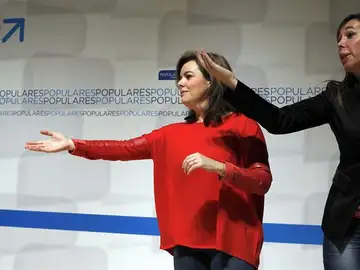 Soraya Sáenz de Santamaría con Alicia Sánchez Camacho Soraya Sáenz de Santamaría con Alicia Sánchez Camacho