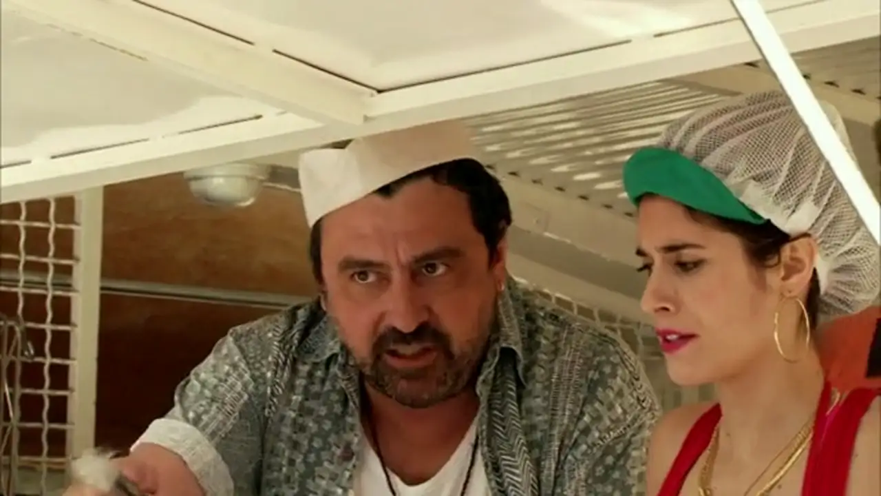 El primer día de La Rebe en la churrería